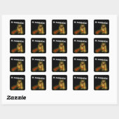 Carré Sticker Me Neanderthal (Feuille)
