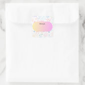Carré Sticker mignon (Sac)