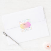 Carré Sticker mignon (Enveloppe)