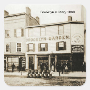Carré Sticker militaire de Brooklyn