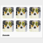 Carré Sticker Mona (Feuille)