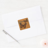 Carré Sticker Monarque Doodé (Enveloppe)