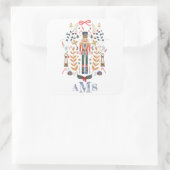 Carré Sticker Monogram Ballet Nutcracker (Sac)