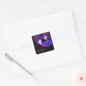 Carré Sticker Monogramme Purple Masquerade (Enveloppe)
