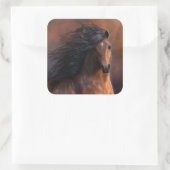 Carré Sticker Morgan Horse (Sac)