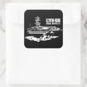Carré Sticker Nimitz du porte-avions (Sac)
