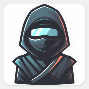 Carré Sticker Ninja