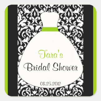 Carré Sticker nuptial Damask