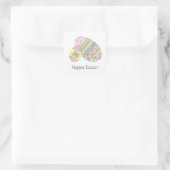 Carré Sticker OEufs de Pâques (Sac)