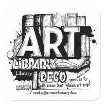 Sticker Pack Art Library Deco : A Story of Art I