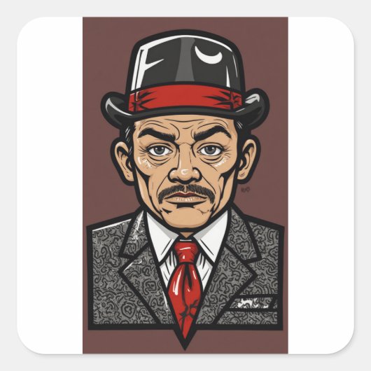 Carré Sticker Pack Vibrant : Ajoutez de la couleur à vot (Devant)