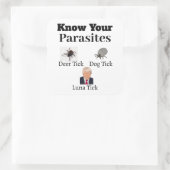 Carré Sticker Parasites (Sac)