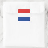 Carré Sticker Pays-Bas Flag (Sac)