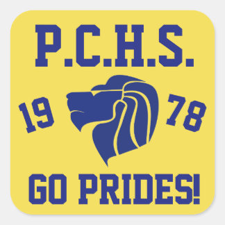 Carré Sticker PCHS Prides