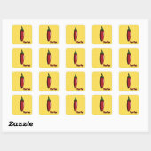 Carré Sticker Peri-Peri Chili Pepper (Feuille)