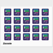Carré Sticker - Petit (Feuille)