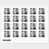 Carré Sticker photo 311-Personnalisable (Feuille)