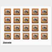 Carré Sticker photo Bénédictions (Feuille)