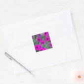 Carré Sticker Pink Petunia (Enveloppe)