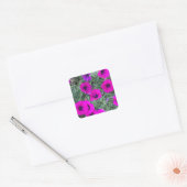 Carré Sticker Pink Petunia (Enveloppe)