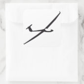 Carré Sticker planeur inversé (Sac)