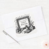 Carré Sticker plaque (Enveloppe)