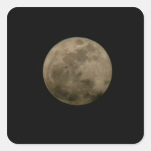 Carré Sticker Pleine lune