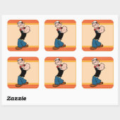 Carré Sticker Popeye (Feuille)