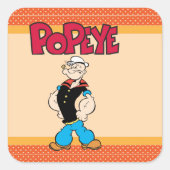 Carré Sticker Popeye (Devant)