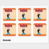 Carré Sticker Popeye (Feuille)