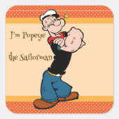 Carré Sticker Popeye (Devant)