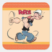 Carré Sticker Popeye (Devant)