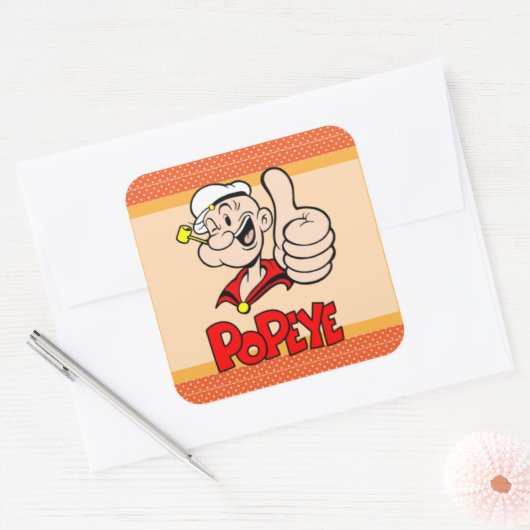 Carré Sticker Popeye (Enveloppe)