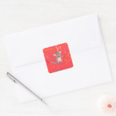 Carré Sticker pour bébé Bush (Enveloppe)