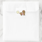 Carré Sticker pour bébé de coup de glace (Sac)