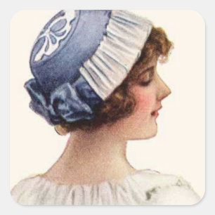 Carré Sticker pour femme vintage et Casquette