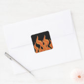 Carré Sticker pour flammes (Enveloppe)
