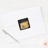 Carré Sticker pour Halloween (Enveloppe)