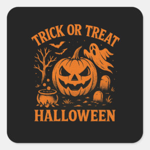 Carré Sticker pour Halloween
