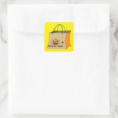Carré Sticker pour Halloween (Sac)