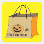 Carré Sticker pour Halloween (Devant)