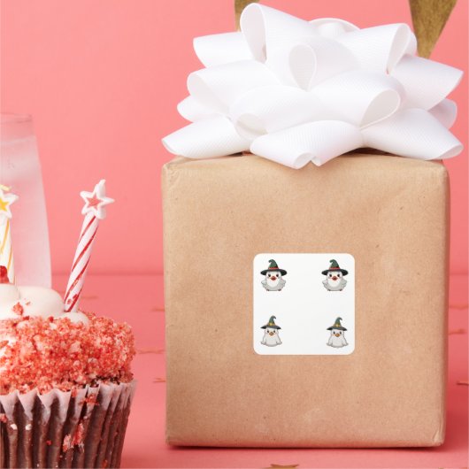 Carré Sticker pour Halloween de Spoo-sey Goosey (Fête)