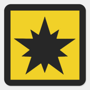 Carré Sticker pour insigne d'Ansteorra SCA