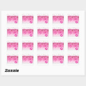 Carré Sticker pour la boîte à lèvres (Feuille)
