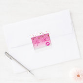 Carré Sticker pour la boîte à lèvres (Enveloppe)