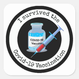 Carré Sticker pour la conception de vaccins