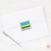 Carré sticker pour le Rwanda (Enveloppe)