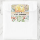 Carré Sticker pour les diplômes en gestion d'entreprise (Sac)