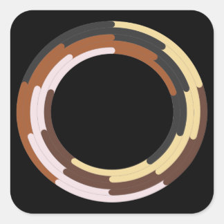 Carré Sticker Pour L'Unité Raciale