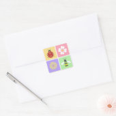 Carré Sticker pour patchs de ressort (Enveloppe)